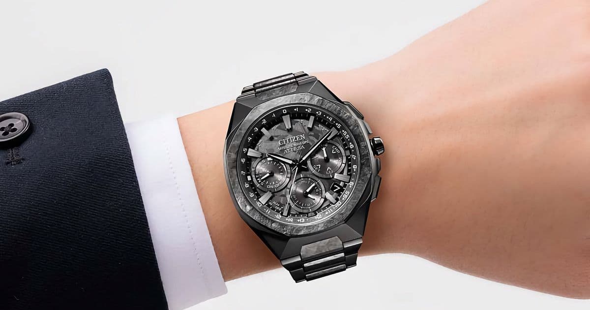 Citizen Attesa CC4107-80H Review Context: A 1,800-Unit 'Spaceship Black' GPS Titanium Watch Lands in the US and UK