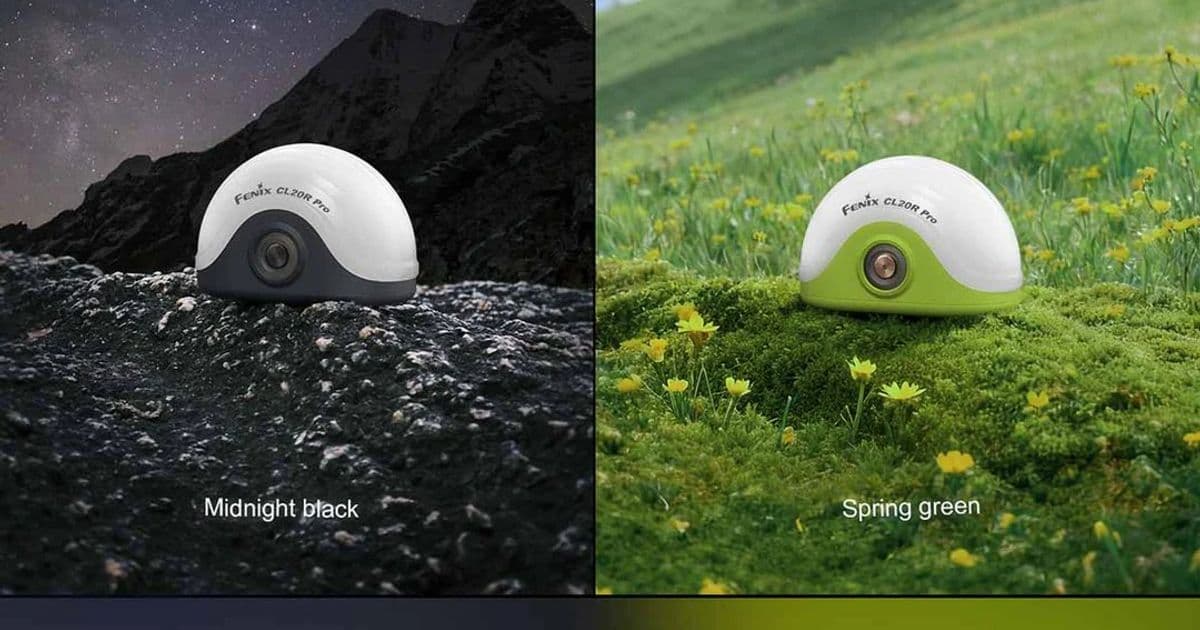 Fenix CL20R Pro and CL20R 2.0 Lanterns: USB-C Upgrades and Motion Sensing Tech for Campers