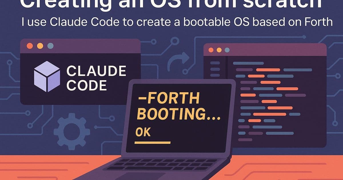 Claude Code Builds Complete 64-Bit OS from Scratch in One Session