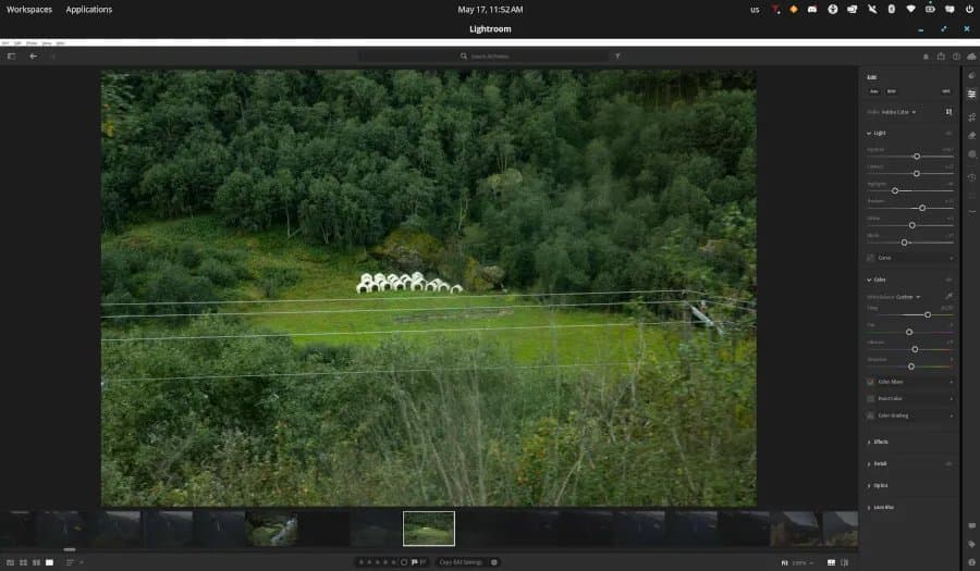 Claude Code Powers Adobe Lightroom CC on Linux – Benchmarks, Power Use, and Build Tips