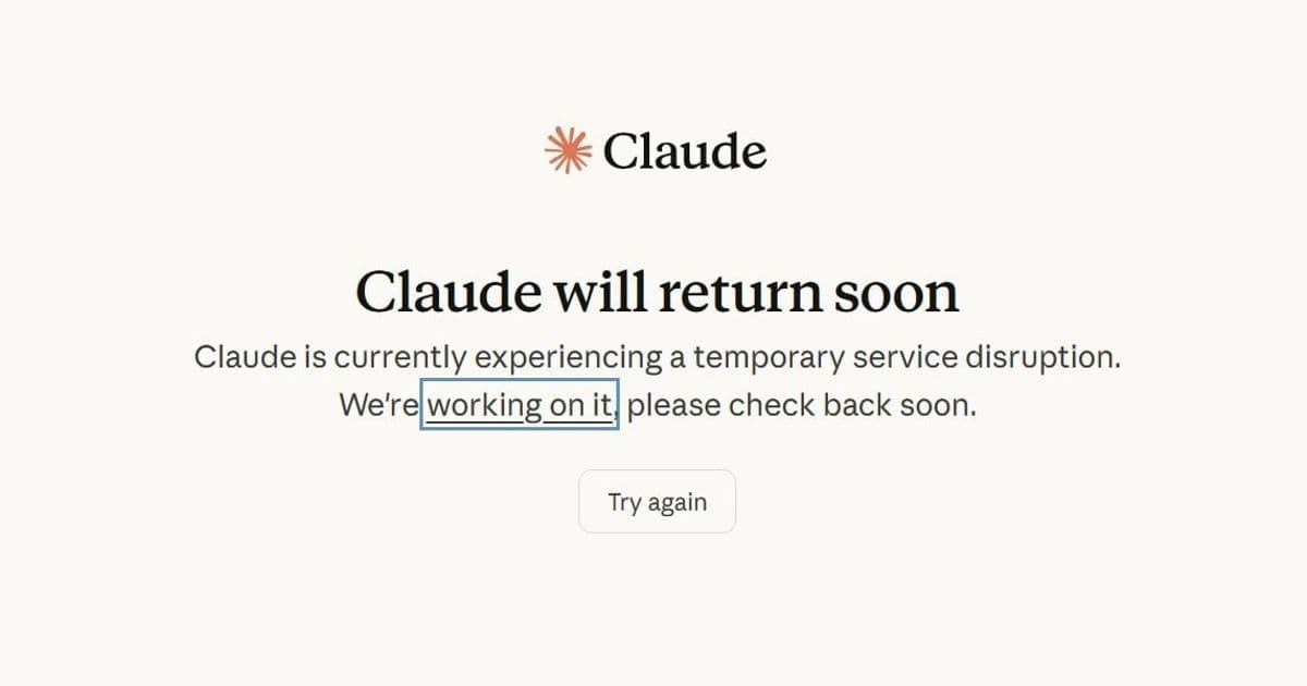 Claude outage hits chat, API, vibe coding • The Register