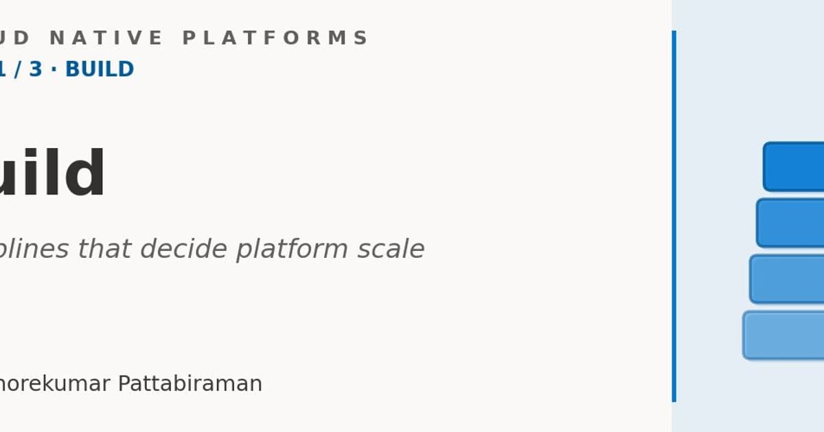 Five Design Disciplines That Determine Cloud Platform Scalability