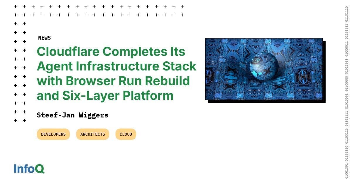 Cloudflare Completes Its Agent Infrastructure Stack with Browser Run Rebuild and Six‑Layer Platform