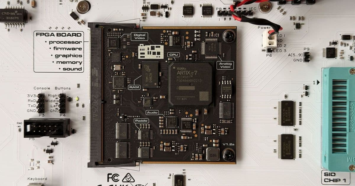 Commodore Reverses FPGA Firmware Lockdown Policy, Allows Third-Party Modifications with Caveats