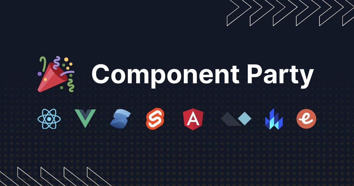 Component Party Unites React and Svelte5 in a New Era of Component Sharing