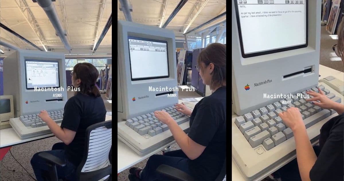 Computer History Museum Showcases Oversized 1986 Macintosh Plus Replica: 'Big Mac' Highlights Evolution of All-in-One Design