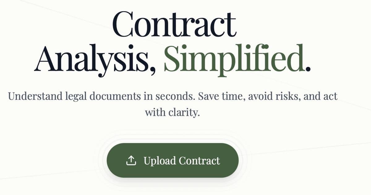 Contract Extraction Assistant: Turbocharging Legal Doc Analysis with Local AI Processing