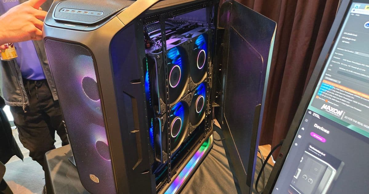 Cooler Master's 360x360mm AIO Liquid Cooler Targets Extreme Workstation CPUs