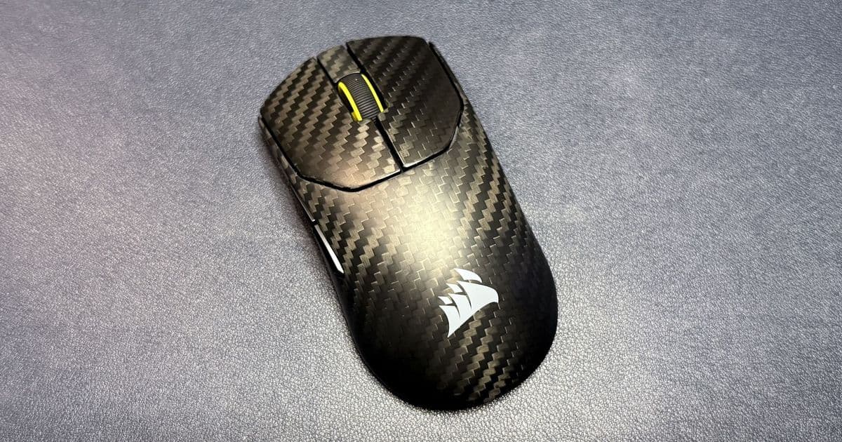 Corsair Sabre v2 Pro Wireless CF Review: Carbon Fiber Luxury at a Premium Price