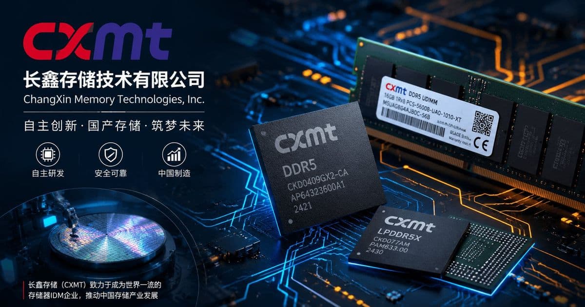 China’s CXMT Gains Ground as Critical DRAM Materials Tighten Globally