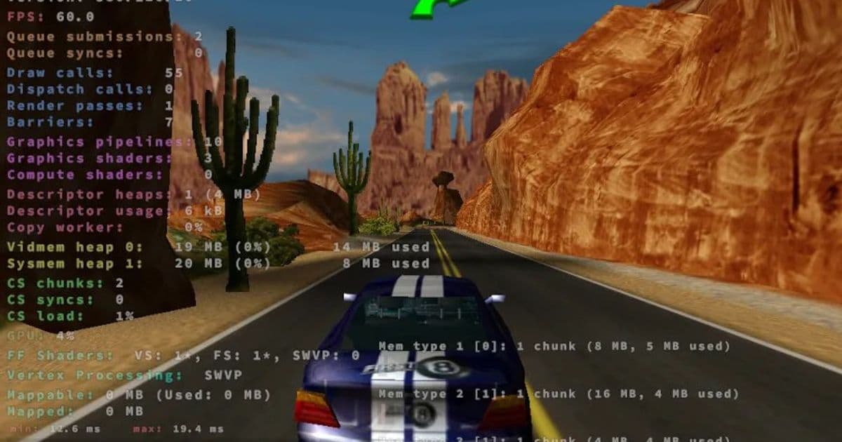 D7VK 1.4 Released With More Improvements For Old Direct3D On Vulkan Under Linux