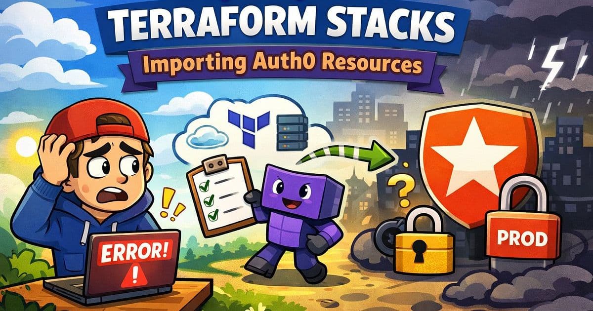 Terraform Stack Import Challenges: Managing Auth0 Resources in Multi-Cloud Environments