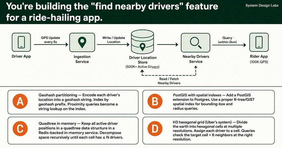 Spatial Indexing at Scale: Why Uber Chose Hexagons Over Grids for Real-Time Driver Matching