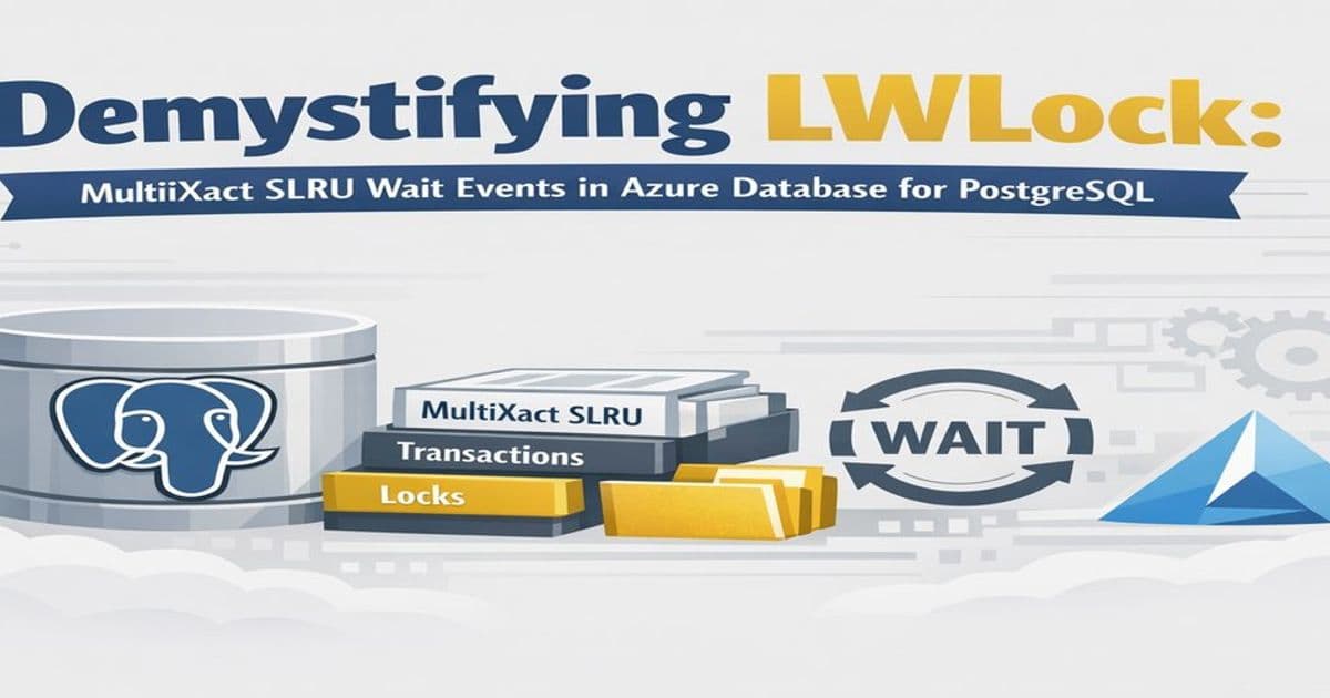 Azure's MultiXact SLRU Optimization: A Cloud PostgreSQL Performance Benchmark