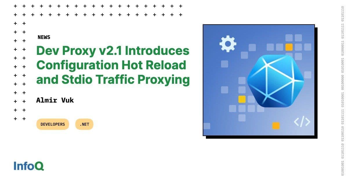 Dev Proxy v2.1 Enhances Developer Workflows with Hot Reload and Stdio Support