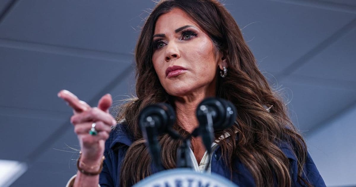 Trump Announces DHS Secretary Kristi Noem's Departure