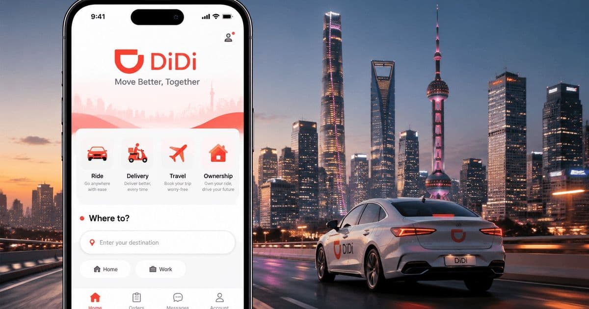 DiDi Rebrands: Drops 'Chuxing' From App Name as Platform Strategy Expands