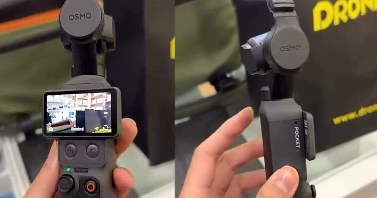 DJI Osmo Pocket 4: New vlogging camera revealed in hands-on footage with major upgrades over Osmo Pocket 3