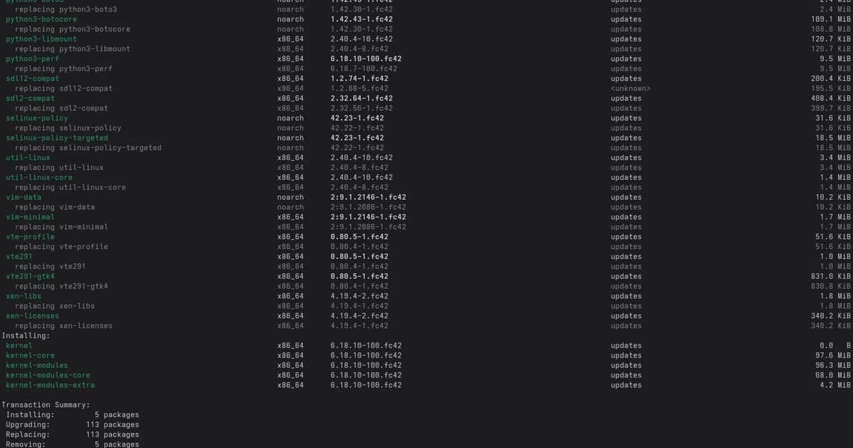 DNF 5.4 Released With New Download Options and AI Policy