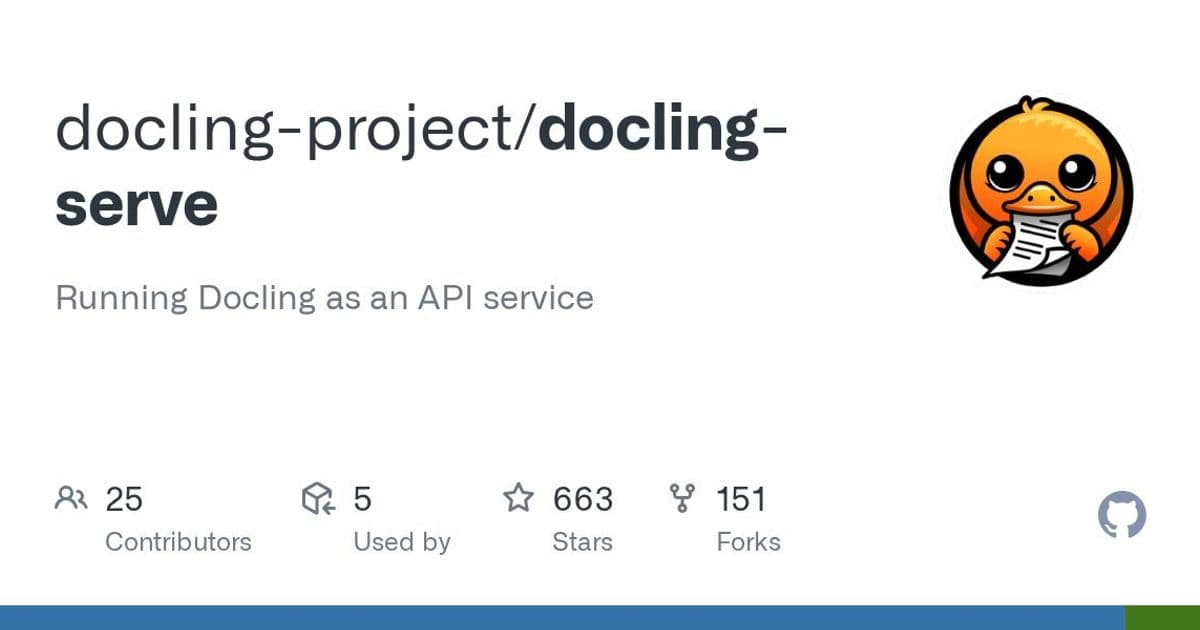 Docling Serve v1: IBM's Open-Source Powerhouse for AI-Powered Document Conversion