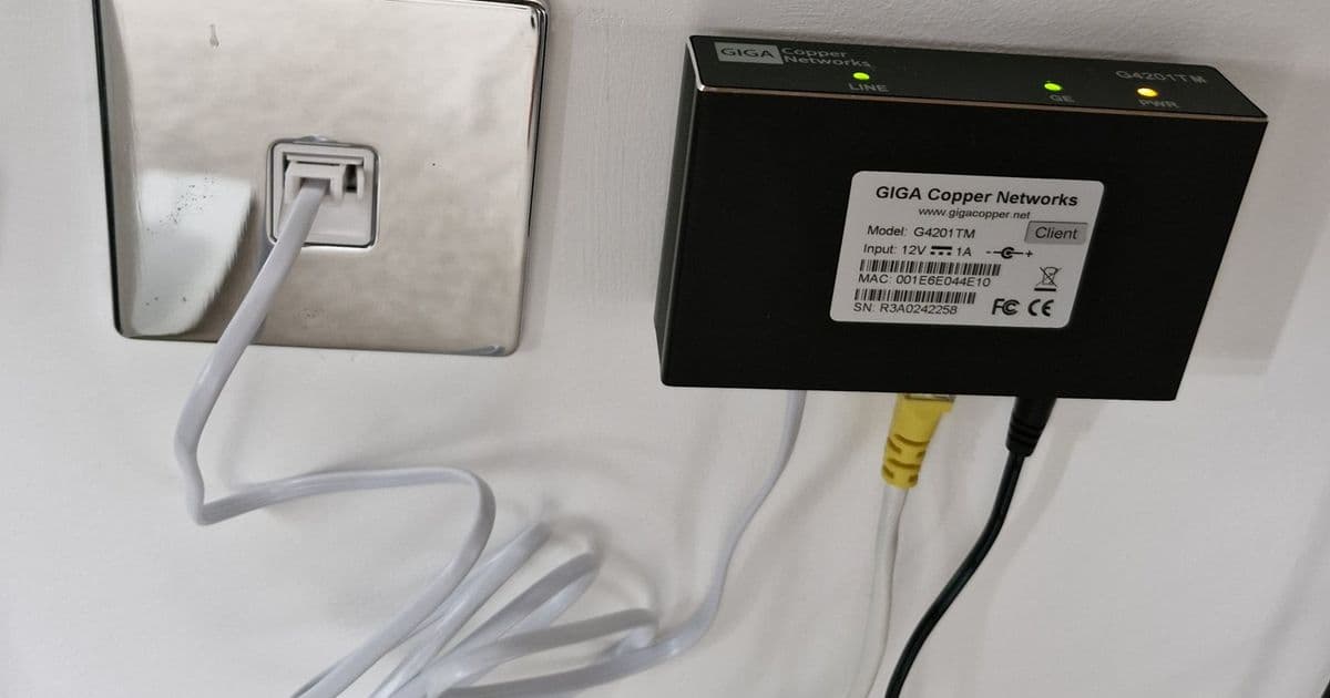 Doing Gigabit Ethernet Over My British Phone Wires – The HFT Guy