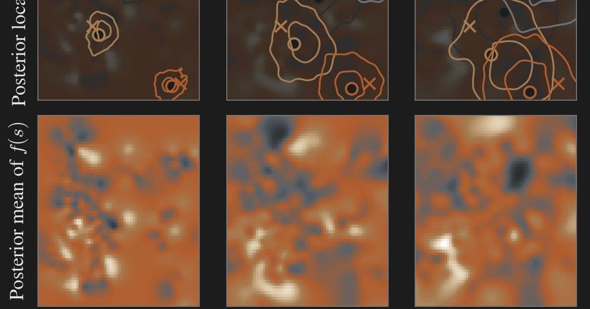 Bayesian Gaussian Processes with Uncertain Coordinates: A Mining Case Study