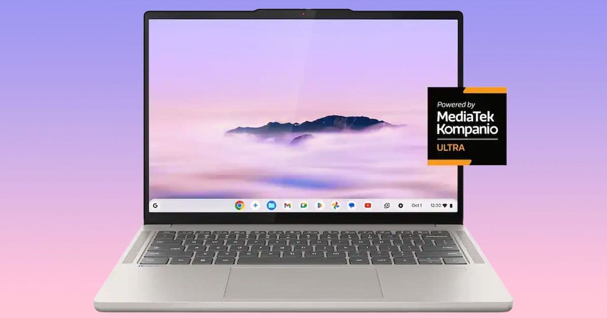 Lenovo Chromebook Plus with Mediatek Kompanio Ultra 910: Premium Chrome OS Experience Now 30% Off at $699