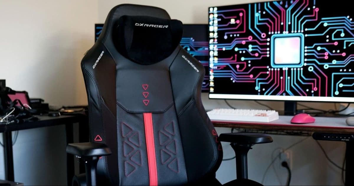 DXRacer Martian Pro Red Triangle Review: Premium Gaming Chair with Integrated Electronics