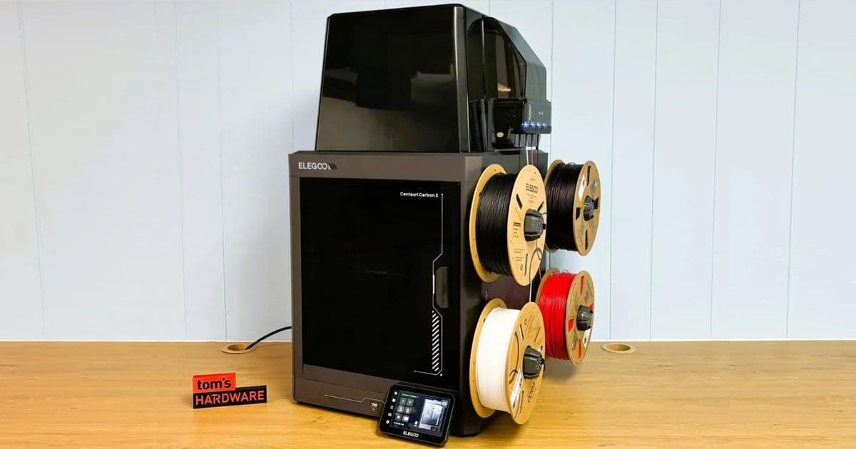 Elegoo Centauri Carbon 2 Combo: Affordable Multi-Material CoreXY Performance Tested
