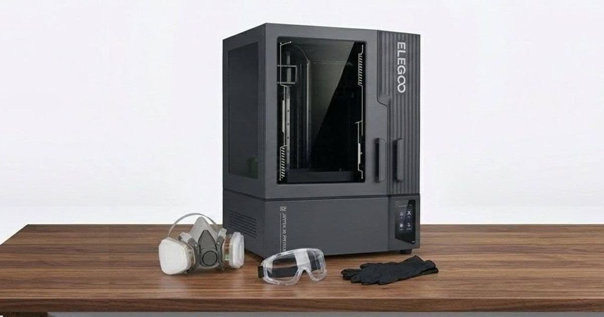 Elegoo Jupiter 2 Resin 3D Printer Review – Large‑Format Power at a Sub‑$1k Price