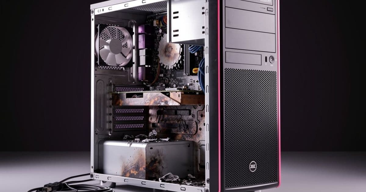 Engineer caused data loss by cleaning PCs with welding tools • The Register