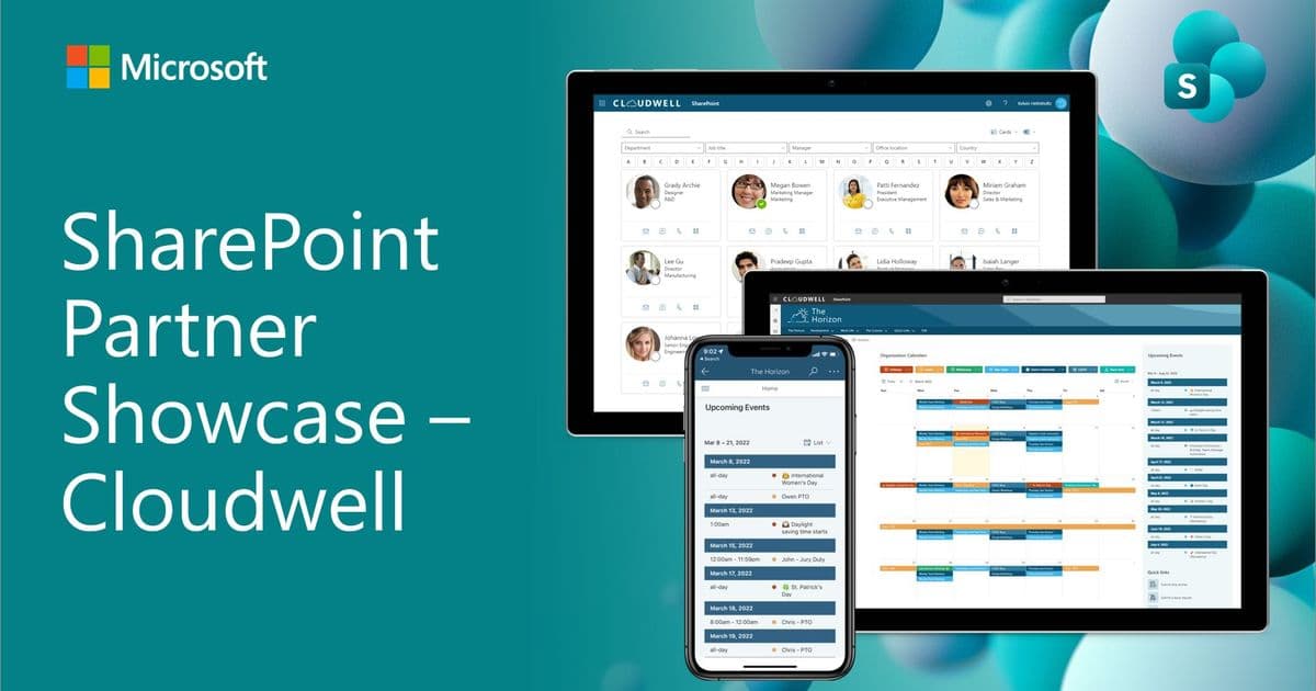 Cloudwell's SPFx Apps Transform SharePoint Into a Coordination Powerhouse
