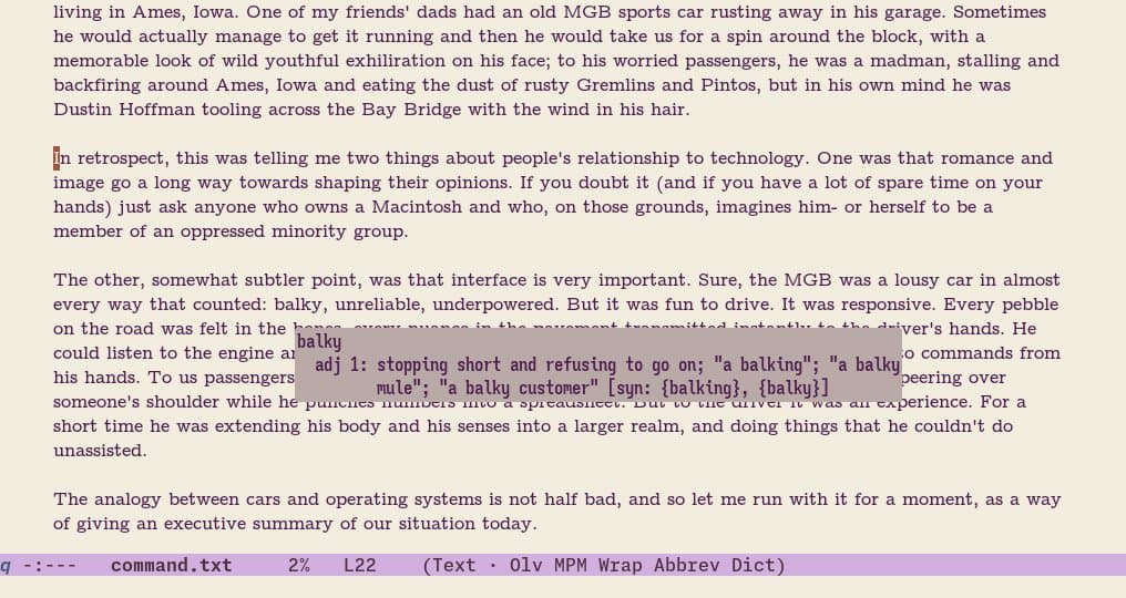 Even More Batteries Included with Emacs