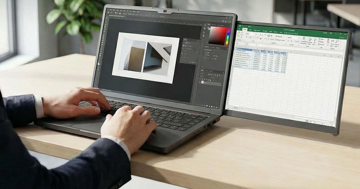 SpectraSlideOut: A Case-Like Secondary Display for MacBook Pro and Air
