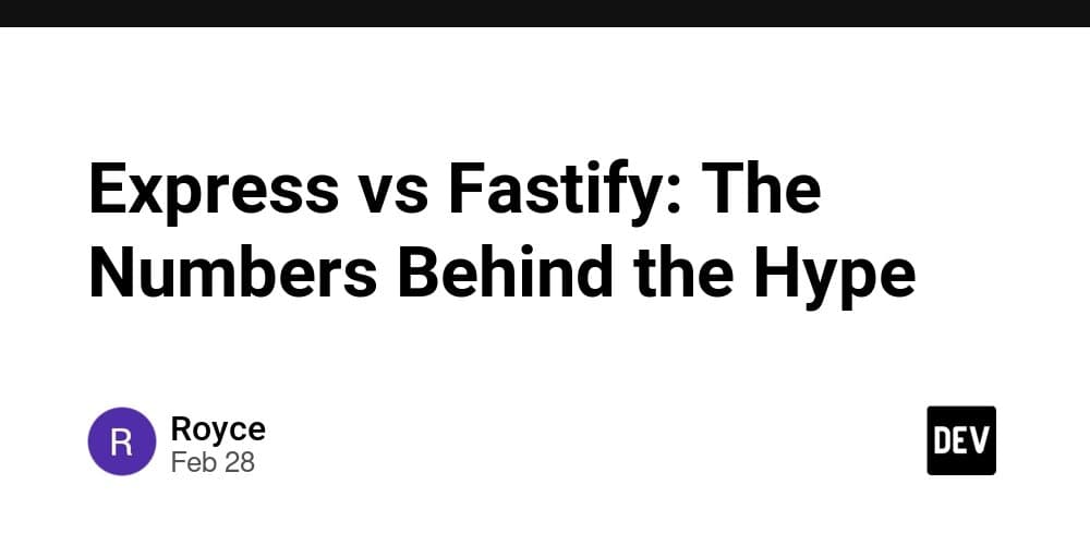 Express vs Fastify: The Numbers Behind the Hype – A Distributed Systems Perspective