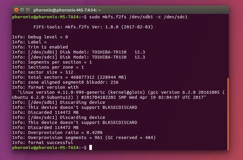 F2FS Delivers 'Several Key Performance Optimizations' With Linux 7.0