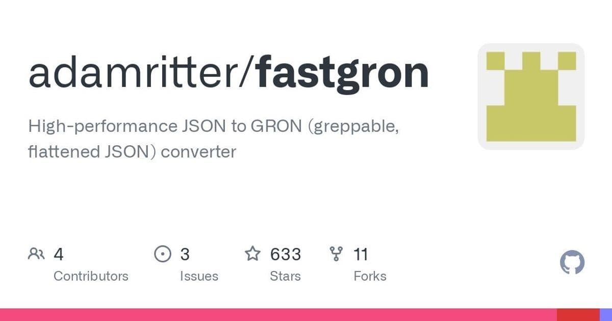 Fastgron: Turbocharge Your JSON Grepping with Blazing Speed