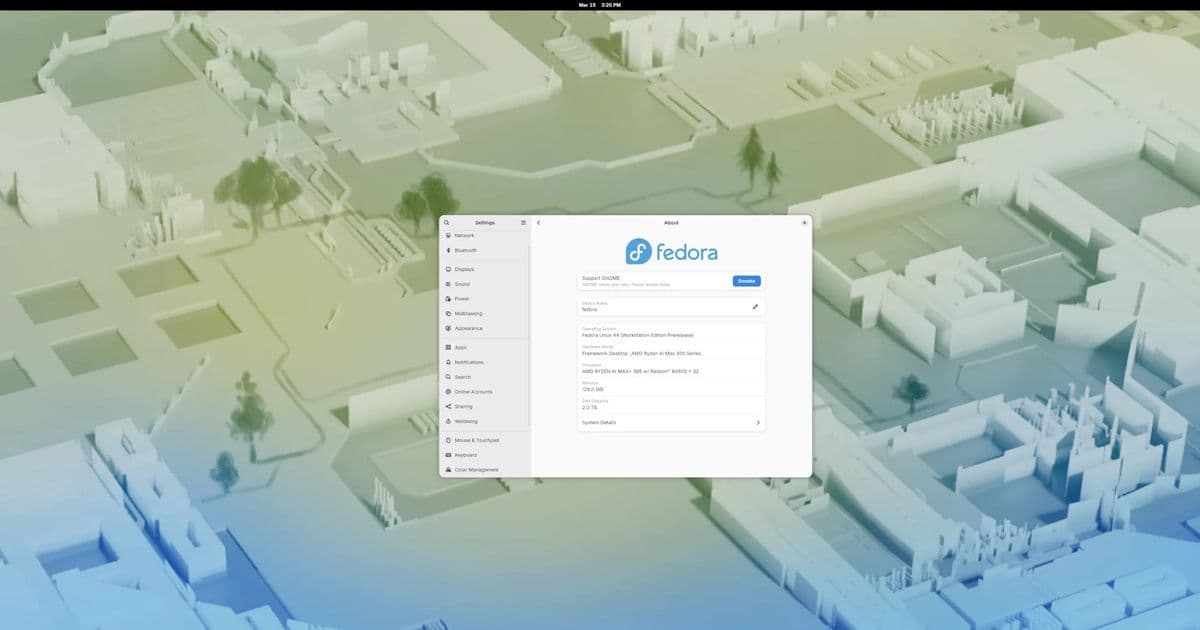 Fedora 44 Launches Next Week with Performance Improvements, New Desktop Environments, and Enhanced Hardware Support