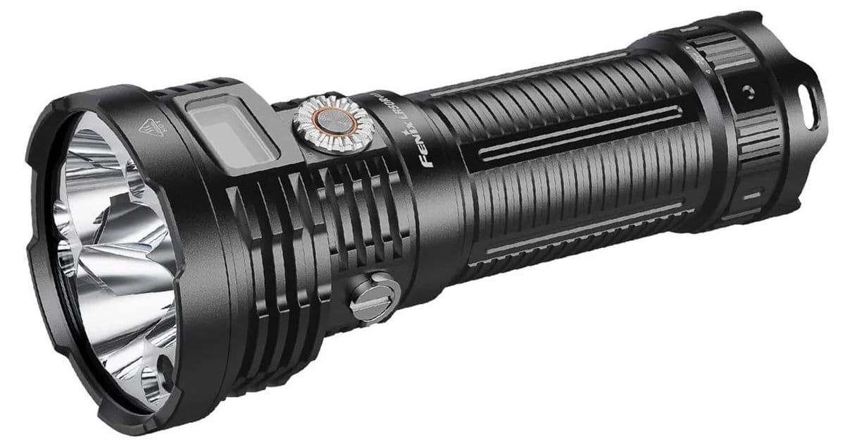 Fenix LR50R V2.0 Review: 1,800‑lumens output, 925‑yard throw and OLED interface