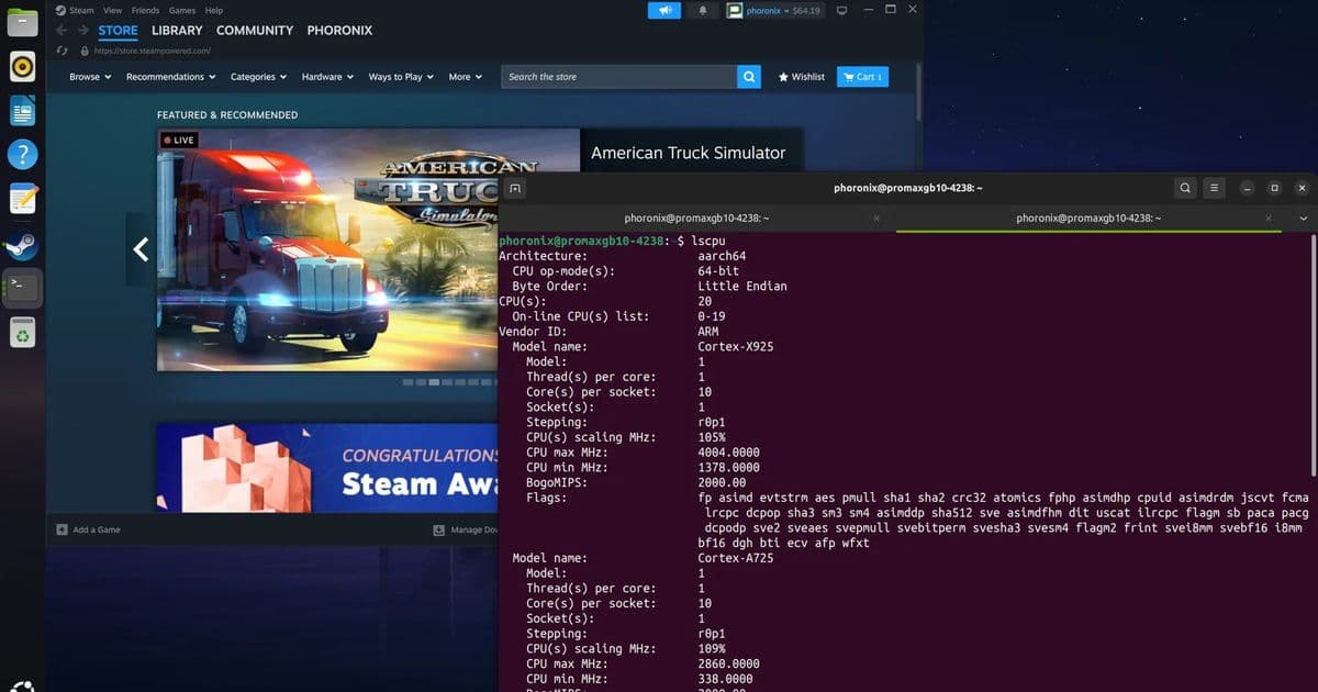 FEX 2603 Released With Partial Steam GUI Fix For AArch64 Users