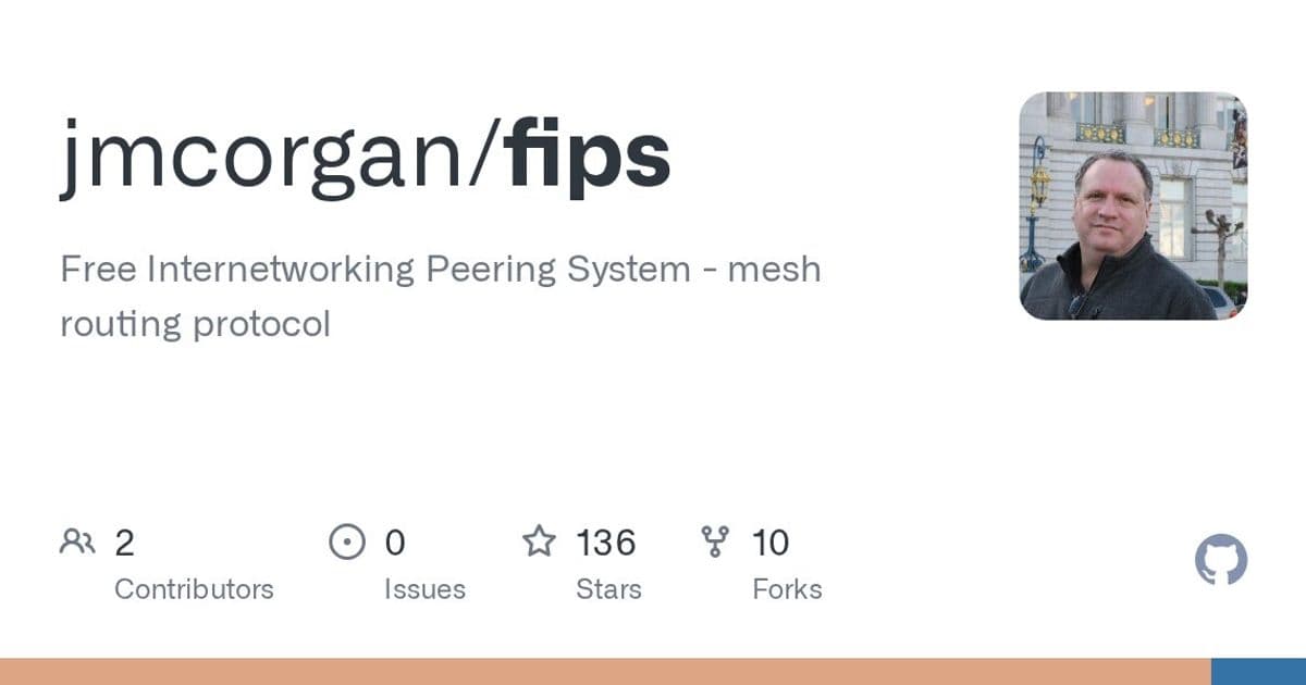 FIPS: A Self-Organizing Mesh Network for the Decentralized Internet