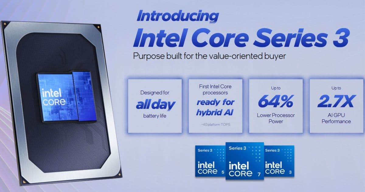 Intel Wildcat Lake Reference Laptop Emerges as MacBook Neo Competitor with 35W Power Envelope