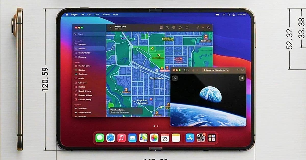 Foldable iPhone Ultra: Leaked Schematics Reveal 9.2mm Design, Android-Style Camera, and Color Options