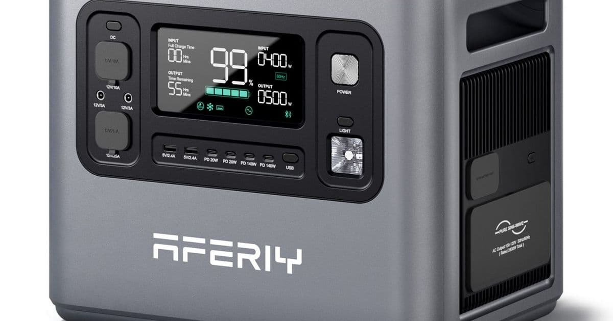 Aferiy P280 Power Station Review: Budget 2 kWh Portable Power at $689