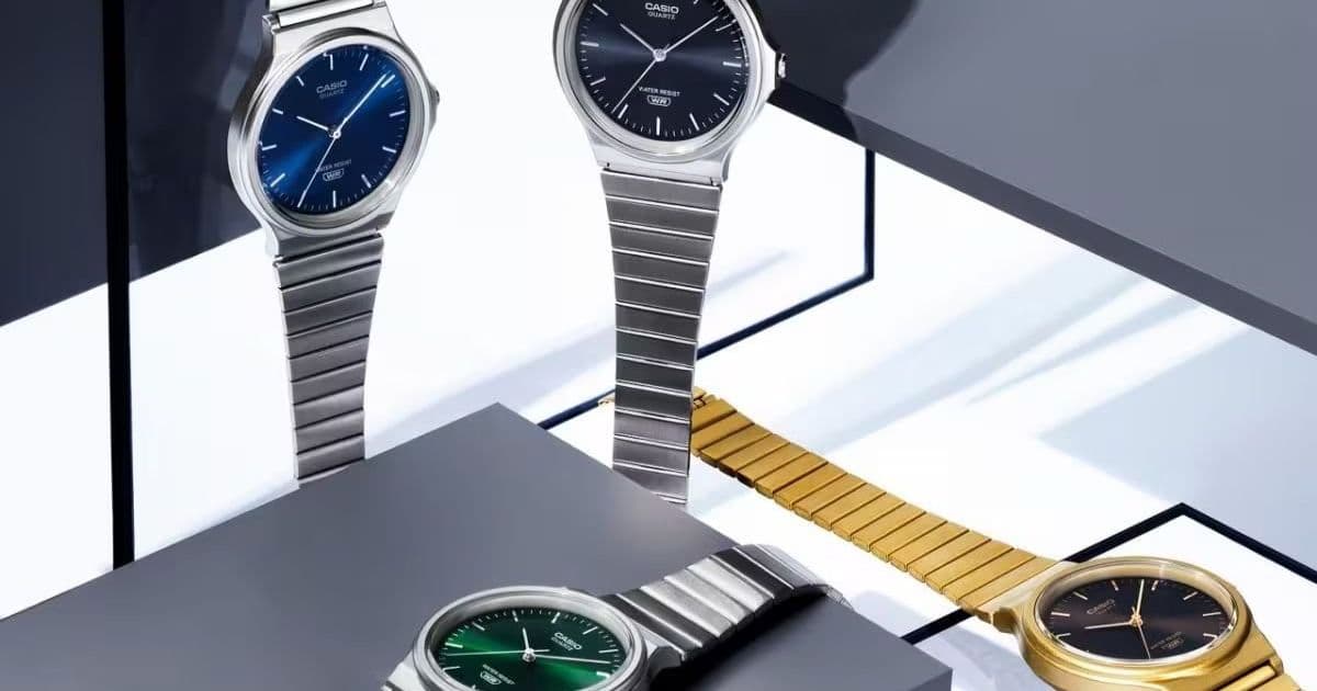 Casio Expands MQ-24 Lineup with Four New Metal Band Watches