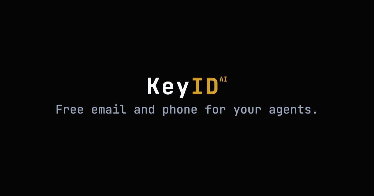 KeyID.ai Launches Free Email Infrastructure for AI Agents at Scale