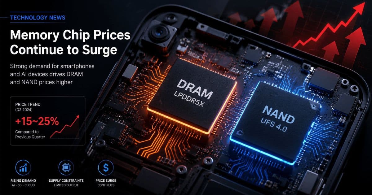 AI Memory Demand Is Now Repricing Budget Phones