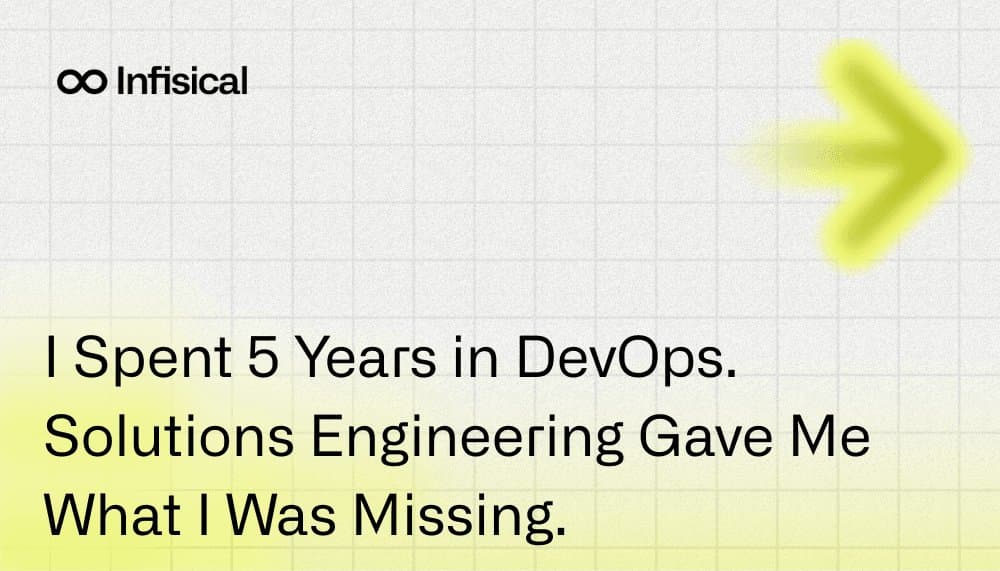 From DevOps to Solutions Engineering: Why One Engineer Made the Switch
