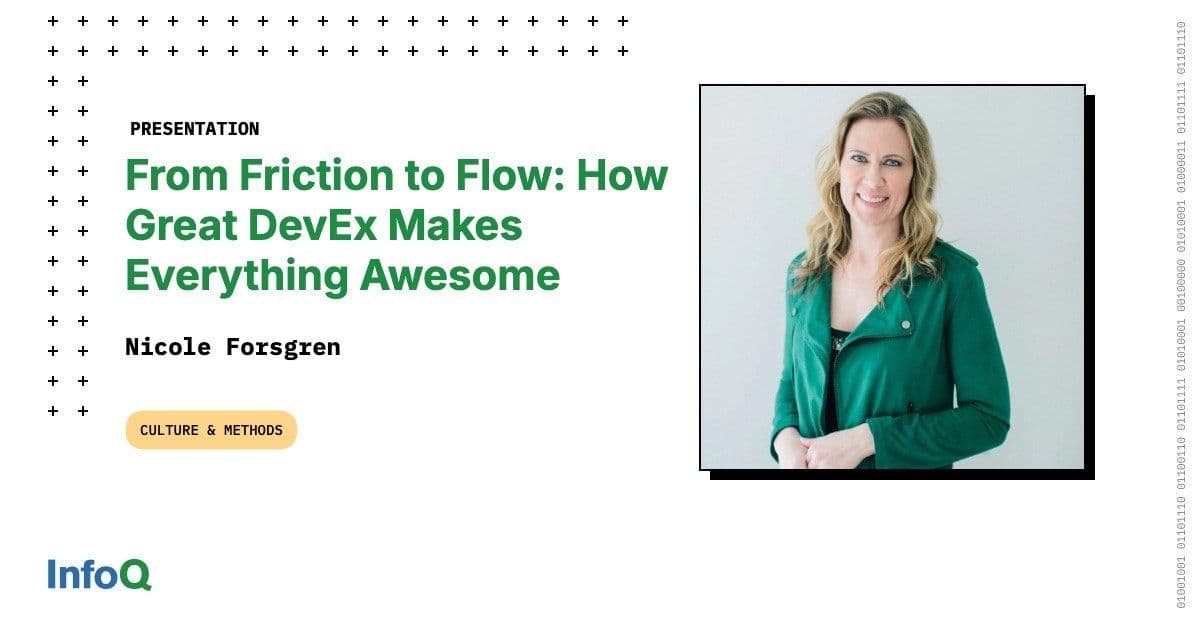 From Friction to Flow: How Great DevEx Makes Everything Awesome