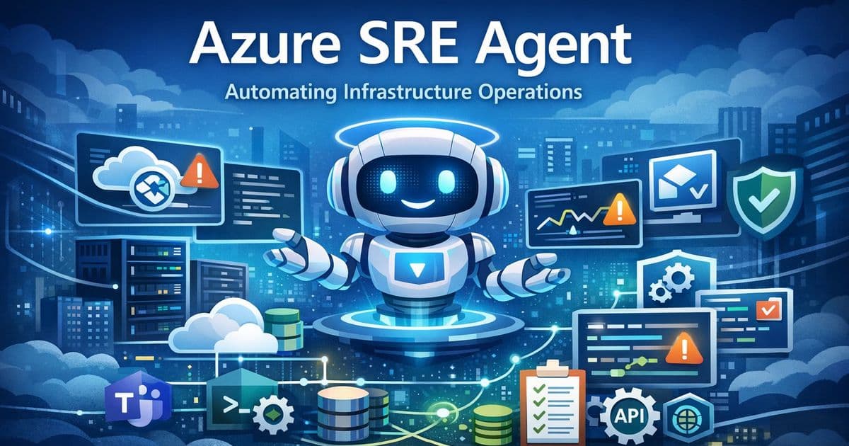 From Toil to Trust: How Azure SRE Agent Is Redefining Cloud Operations